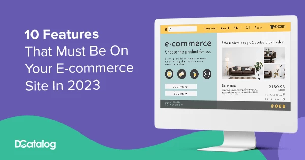 10 ecommerce website features
