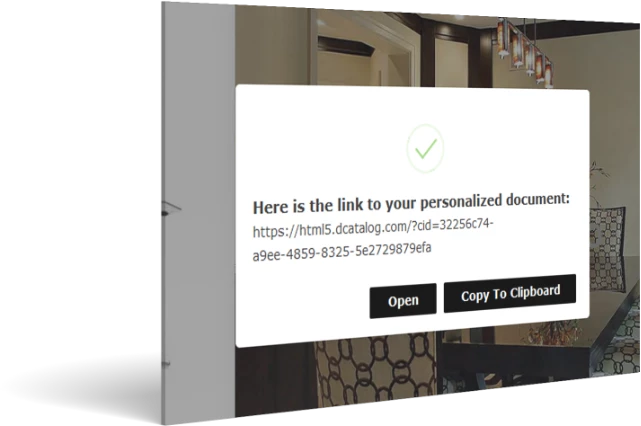 private url generation feature of Stitchbook
