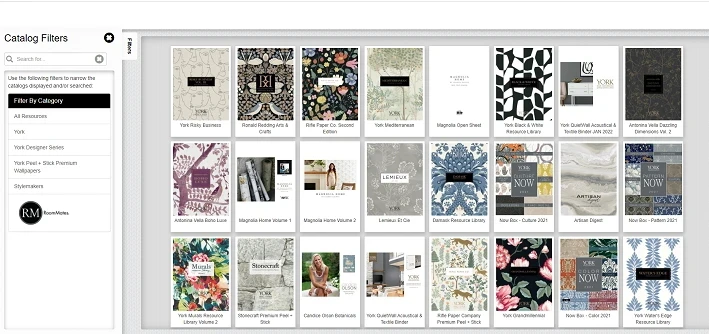 library of digital flipbooks