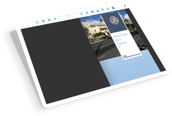Convert Government Documents from PDFs into Digital Flipbooks