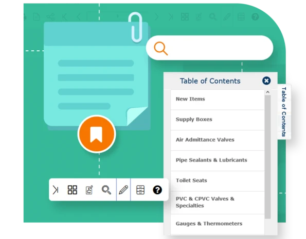 adding table of contents to your brochure