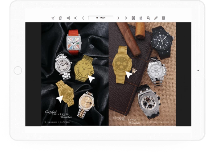 polygonal linking feature of dcatalog software