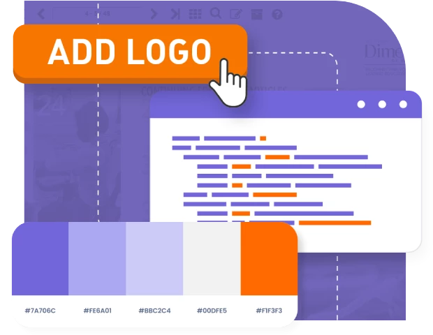 add logo to your flipbook