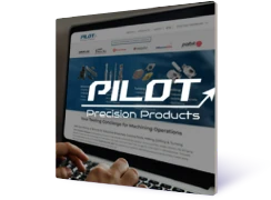 sales catalog cover of pilot precision products